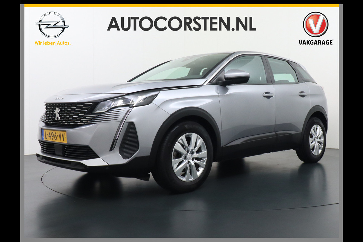 Peugeot 3008 T131PK AUT-8 NWE Model! 360­°Camera Navi Apple Carplay Android PDC 17" Ecc Cruise Control Blue Premium DAB PureTech Connected Apps Lmv Led 1e Eigenaar Dealeronderhouden Origineel Nederlandse Auto EURO6.3