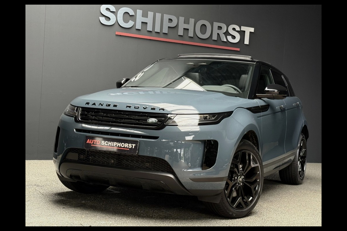 Land Rover Range Rover Evoque P300/P270e Black Pack Pan/schuifdak ACC stuur/stoel verw/360° camera 5 jaar garantie