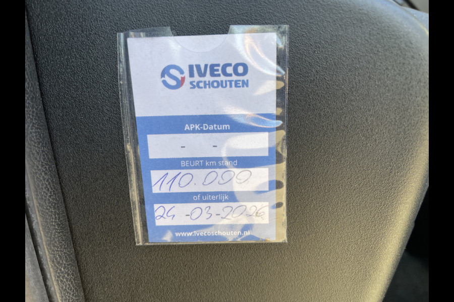 Iveco Daily 35S21H 3.0L Himatic automaat 410 L4H2 / vaste prijs rijklaar € 32.950 ex btw / lease vanaf € 538 / euro 6 diesel / bpm vrij / airco / cruise / camera / laadruimte 475 cm lang !