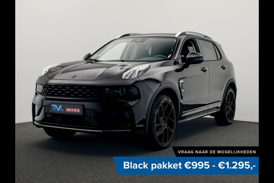 Lynk & Co 01 1.5 261PK Plug-in Hybrid *Zwarte hemel* 360° Camera* Pano/dak Apple/Carplay Adaptive/Cruise