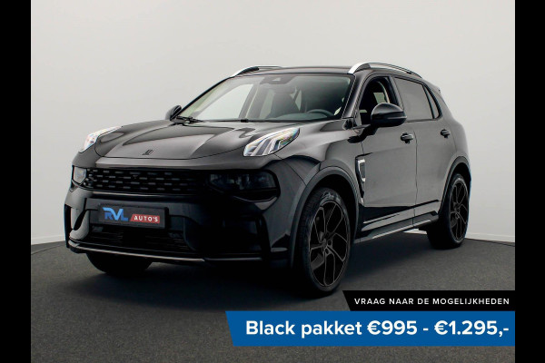 Lynk & Co 01 1.5 261PK Plug-in Hybrid *Zwarte hemel* 360° Camera* Pano/dak Apple/Carplay Adaptive/Cruise