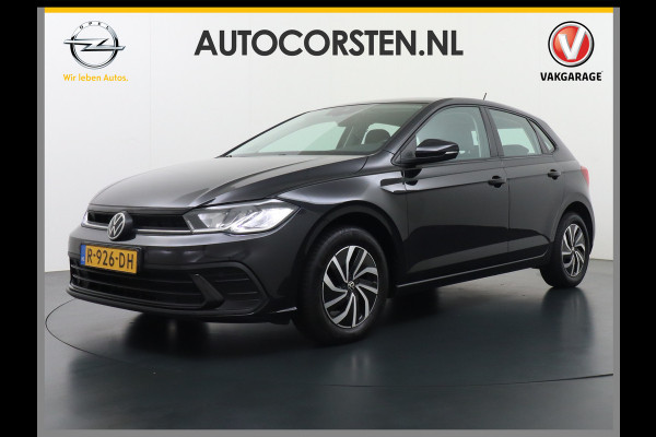 Volkswagen Polo 1.0T 96PK Adaptive Cruise Apple Carplay Android Digital-Cockpit-Pro App-Connect Dual-ECC PDC-a+v Stoel-Verwarmd Navi Life Busine Lane-Assist Isofix Voicecommand DAB Front assist ChroomPack. Lmv 2/3Deelbare a-Bank 1e Eigenaar Origineel Nederlandse Auto EURO6 € 25.430 nieuw!