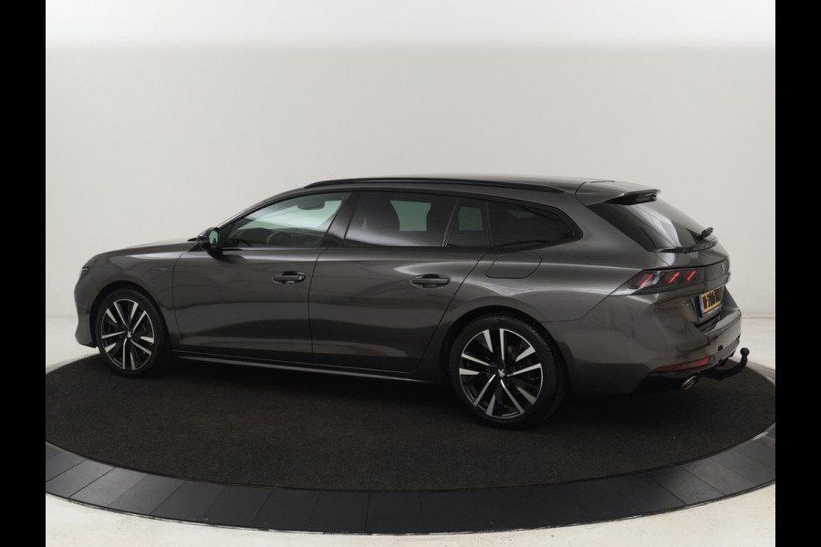 Peugeot 508 1.6 HYbrid GT | Trekhaak | Stoelverwarming | 360 Camera | Adaptive cruise | Carplay | Keyless | Leder/Alcantara | Navigatie | Full LED | PHEV | Plug In