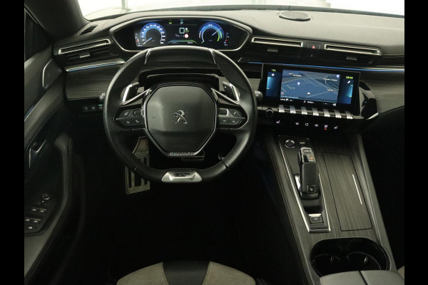 Peugeot 508 1.6 HYbrid GT | Trekhaak | Stoelverwarming | 360 Camera | Adaptive cruise | Carplay | Keyless | Leder/Alcantara | Navigatie | Full LED | PHEV | Plug In