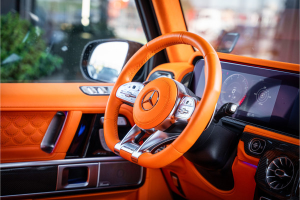 Mercedes-Benz G-Klasse G63 - Brabus 800 | 24 inch | Sterrenhemel | Panorama | Burmester | Carbon