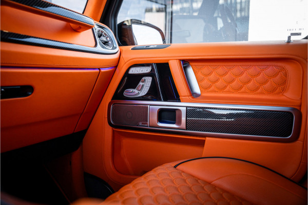 Mercedes-Benz G-Klasse G63 - Brabus 800 | 24 inch | Sterrenhemel | Panorama | Burmester | Carbon