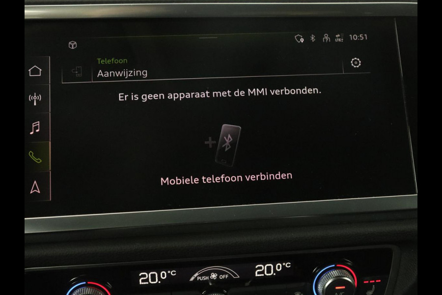 Audi Q3 45 TFSI e S edition | Stoelverwarming | Adaptive cruise | Virtual Cockpit | Half leder | Camera | Carplay | Sportstoelen | Navigatie | Full LED | PHEV | Plug In