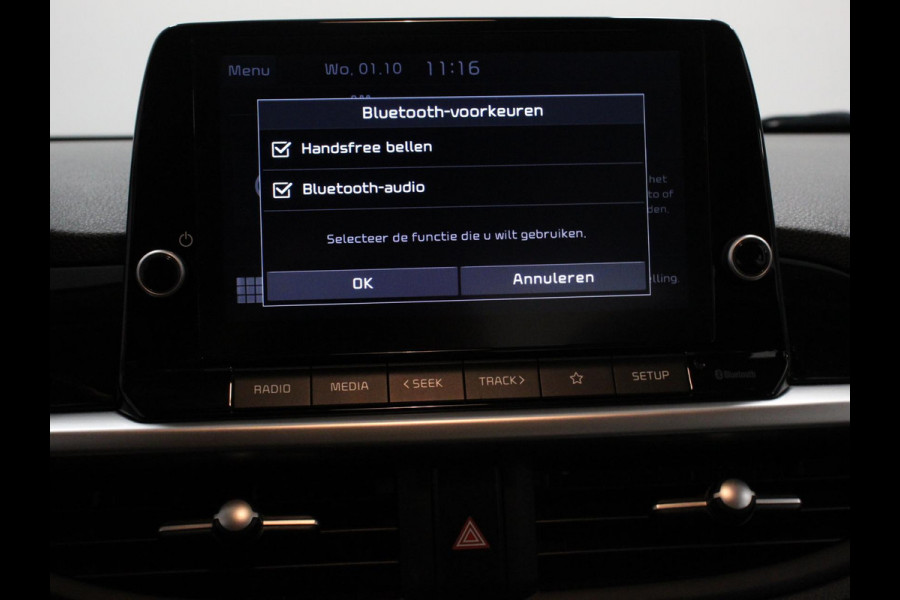 Kia Picanto 1.0 DPi Automaat DynamicLine Navigatie Apple Carplay/Android Auto Airco Camera DAB Lichtmetalen velgen Bluetooth