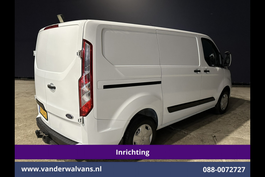 Ford Transit Custom 2.0 TDCI L1H1 inrichting Euro6 Airco | Omvormer | Camera | Apple Carplay | Android Auto | LED 2500kg Trekhaak, Cruisecontrol, Verwarmde Voorruit, Bijrijdersbank, Parkeersensoren Ford Transit Custom 2.0 TDCI L1H1 inrichting Euro6 Airco | Omvormer | Camera | Apple Carplay | Android Auto | LED 2500kg Trekhaak, Cruisecontrol, Verwarmde Voorruit, Bijrijdersbank, Parkeersensoren