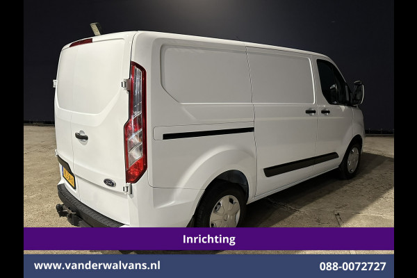 Ford Transit Custom 2.0 TDCI L1H1 inrichting Euro6 Airco | Omvormer | Camera | Apple Carplay | Android Auto | LED 2500kg Trekhaak, Cruisecontrol, Verwarmde Voorruit, Bijrijdersbank, Parkeersensoren Ford Transit Custom 2.0 TDCI L1H1 inrichting Euro6 Airco | Omvormer | Camera | Apple Carplay | Android Auto | LED 2500kg Trekhaak, Cruisecontrol, Verwarmde Voorruit, Bijrijdersbank, Parkeersensoren