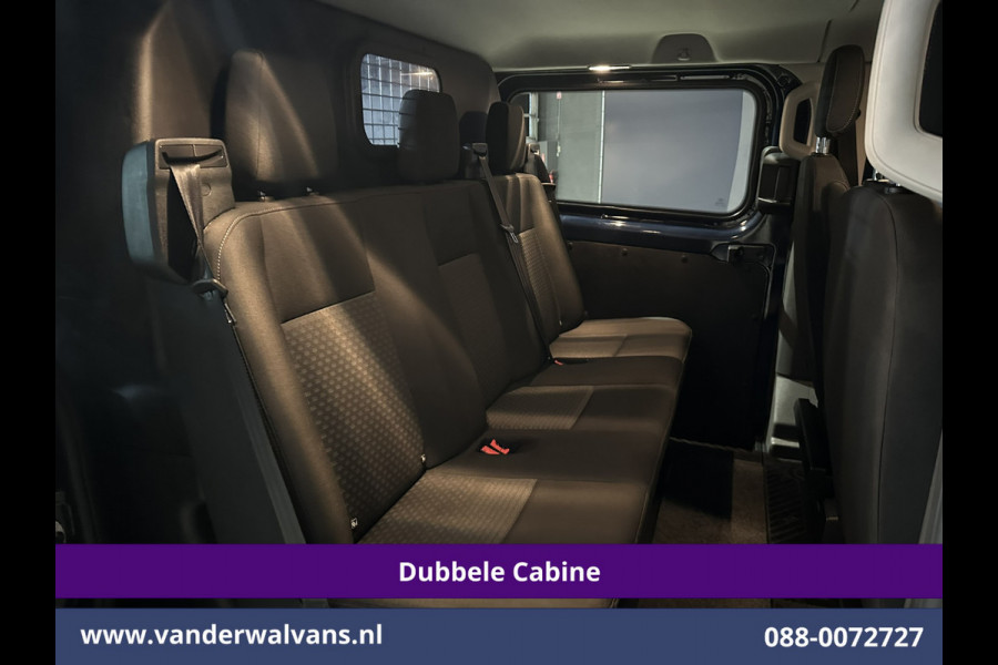 Ford Transit Custom 2.0 TDCI 131pk L2H1 Dubbele Cabine Euro6 Airco | 2x zijdeur | 5-Zits | Navigatie | 2800kg Trekhaak Apple Carplay, Android Auto, LED, Cruisecontrol, Parkeersensoren, Stoelverwarming