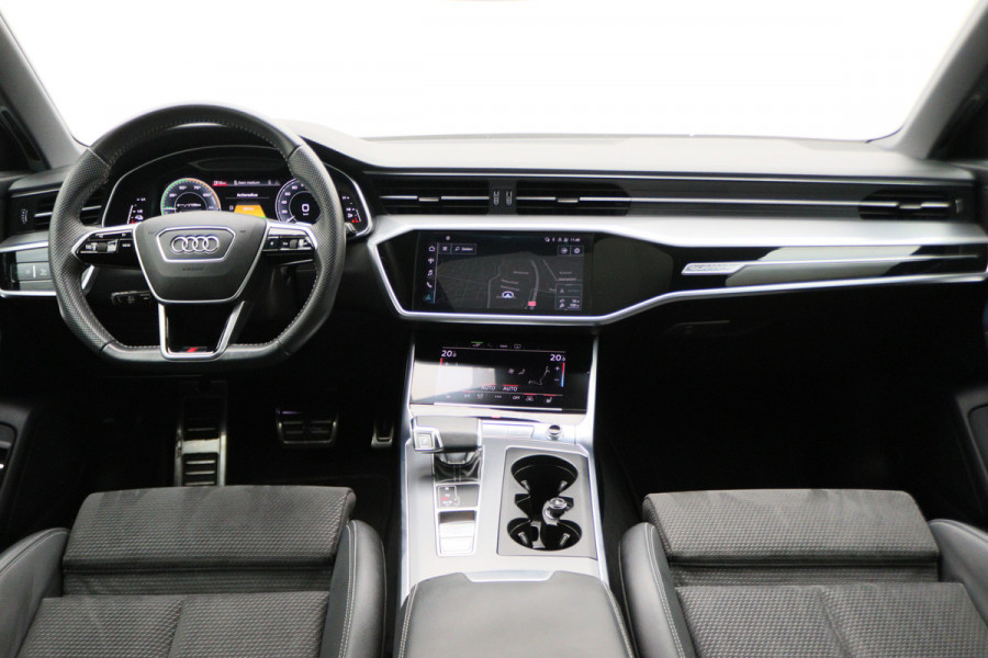 Audi A6 Avant 55 TFSI e quattro Competition Matrix-LED, Maxton, Panoramadak, ACC, Camera, Virtual Cockpit, Trekhaak, 20''
