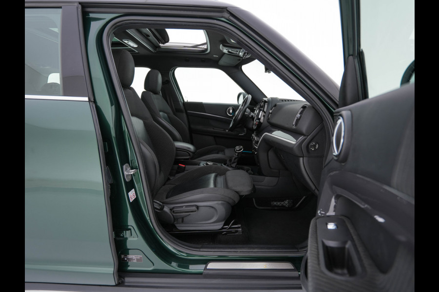 MINI Countryman 2.0 Cooper S E ALL4 Chili Plug-In (INCL-BTW) Aut. *PANO | LEATHER-FABRIC | FULL-LED | SPORT-SEATS | KEYLESS | NAVI-FULLMAP | ECC | AMBIENT-LIGHT | PDC | CRUISE | 18''ALU*