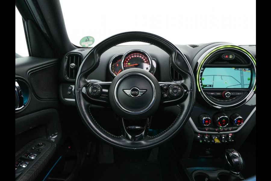 MINI Countryman 2.0 Cooper S E ALL4 Chili Plug-In (INCL-BTW) Aut. *PANO | LEATHER-FABRIC | FULL-LED | SPORT-SEATS | KEYLESS | NAVI-FULLMAP | ECC | AMBIENT-LIGHT | PDC | CRUISE | 18''ALU*