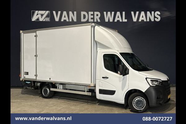 Renault Master 2.3 dCi 146pk Bakwagen 233cm Hoog Laadklep Zijdeur Euro6 Airco | LED | Cruisecontrol Lat om Lat betimmering, Bijrijdersbank