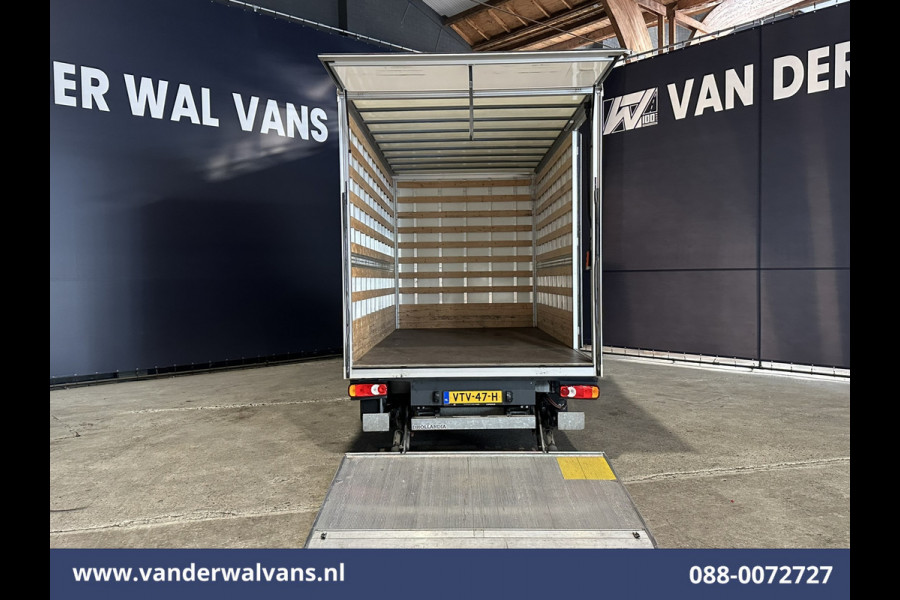Renault Master 2.3 dCi 146pk Bakwagen 233cm Hoog Laadklep Zijdeur Euro6 Airco | LED | Cruisecontrol Lat om Lat betimmering, Bijrijdersbank