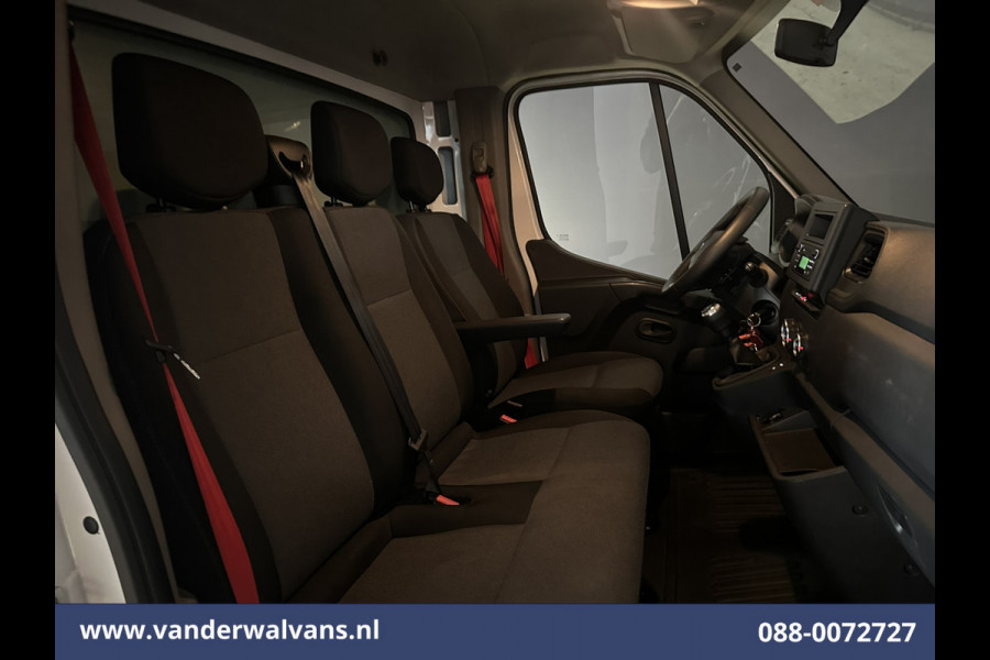 Renault Master 2.3 dCi 146pk Bakwagen 233cm Hoog Laadklep Zijdeur Euro6 Airco | LED | Cruisecontrol Lat om Lat betimmering, Bijrijdersbank