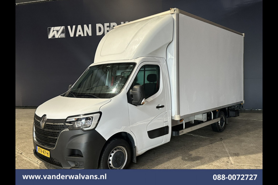 Renault Master 2.3 dCi 146pk Bakwagen 233cm Hoog Laadklep Zijdeur Euro6 Airco | LED | Cruisecontrol Lat om Lat betimmering, Bijrijdersbank
