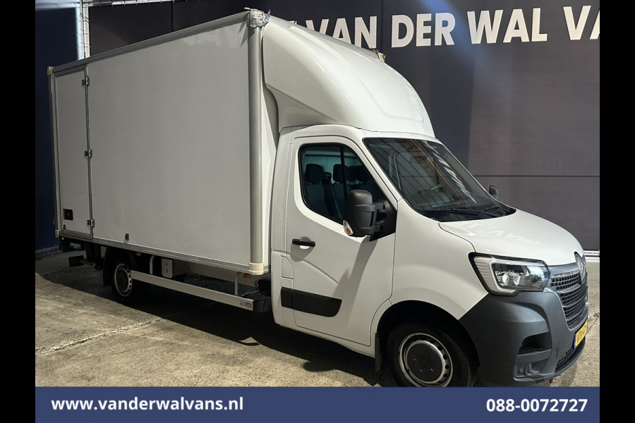 Renault Master 2.3 dCi 146pk Bakwagen 233cm Hoog Laadklep Zijdeur Euro6 Airco | LED | Cruisecontrol Lat om Lat betimmering, Bijrijdersbank
