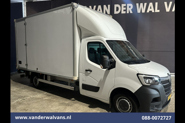 Renault Master 2.3 dCi 146pk Bakwagen 233cm Hoog Laadklep Zijdeur Euro6 Airco | LED | Cruisecontrol Lat om Lat betimmering, Bijrijdersbank