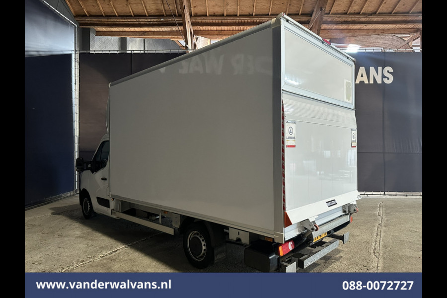 Renault Master 2.3 dCi 146pk Bakwagen 233cm Hoog Laadklep Zijdeur Euro6 Airco | LED | Cruisecontrol Lat om Lat betimmering, Bijrijdersbank