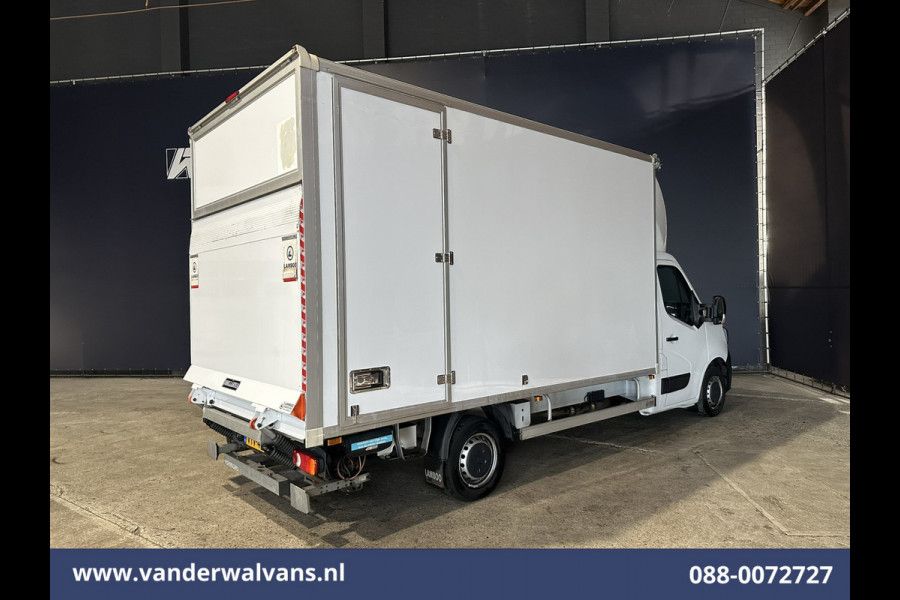 Renault Master 2.3 dCi 146pk Bakwagen 233cm Hoog Laadklep Zijdeur Euro6 Airco | LED | Cruisecontrol Lat om Lat betimmering, Bijrijdersbank