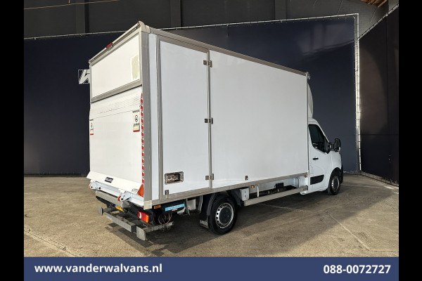 Renault Master 2.3 dCi 146pk Bakwagen 233cm Hoog Laadklep Zijdeur Euro6 Airco | LED | Cruisecontrol Lat om Lat betimmering, Bijrijdersbank