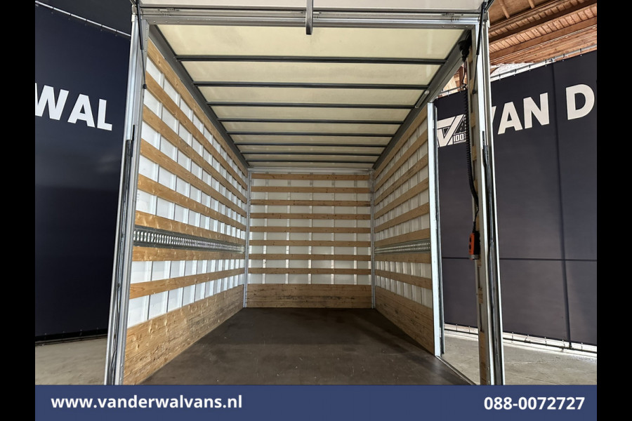 Renault Master 2.3 dCi 146pk Bakwagen 233cm Hoog Laadklep Zijdeur Euro6 Airco | LED | Cruisecontrol Lat om Lat betimmering, Bijrijdersbank
