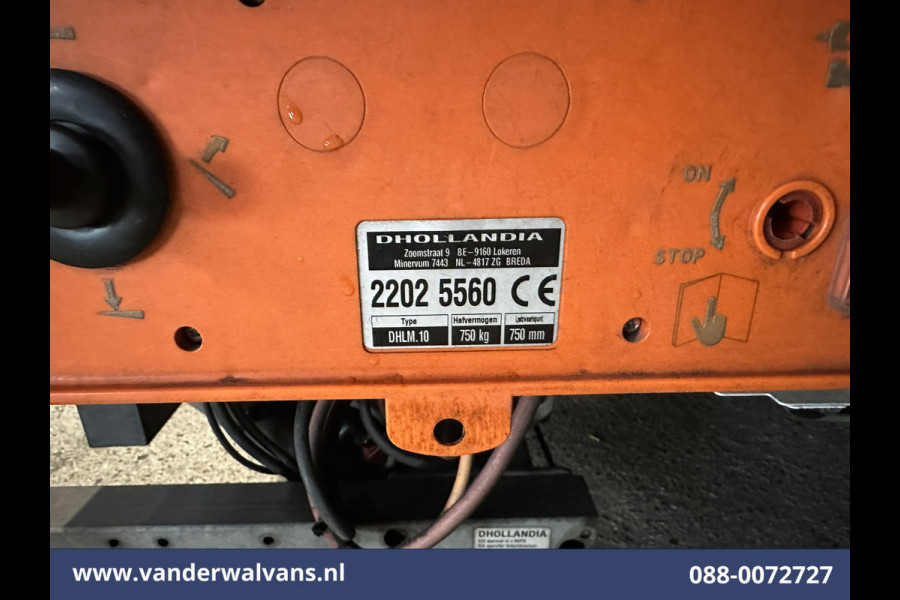 Renault Master 2.3 dCi 146pk Bakwagen 233cm Hoog Laadklep Zijdeur Euro6 Airco | LED | Cruisecontrol Lat om Lat betimmering, Bijrijdersbank