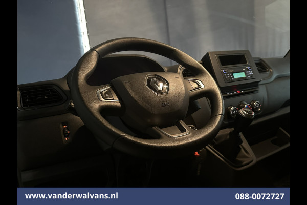 Renault Master 2.3 dCi 146pk Bakwagen 233cm Hoog Laadklep Zijdeur Euro6 Airco | LED | Cruisecontrol Lat om Lat betimmering, Bijrijdersbank