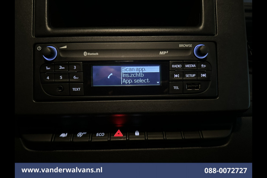 Renault Master 2.3 dCi 146pk Bakwagen 233cm Hoog Laadklep Zijdeur Euro6 Airco | LED | Cruisecontrol Lat om Lat betimmering, Bijrijdersbank
