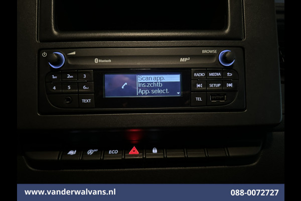 Renault Master 2.3 dCi 146pk Bakwagen 233cm Hoog Laadklep Zijdeur Euro6 Airco | LED | Cruisecontrol Lat om Lat betimmering, Bijrijdersbank