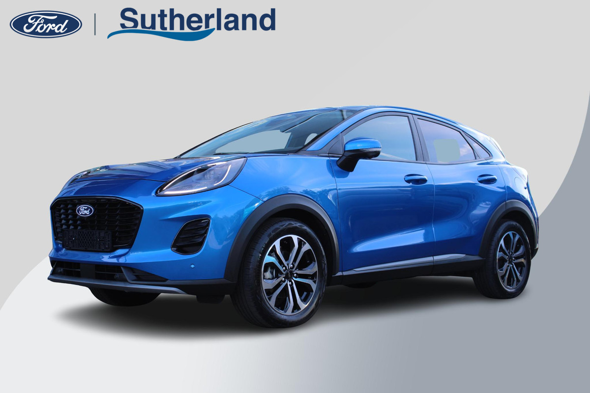 Ford Puma 1.0 EcoBoost Hybrid Titanium 125pk | Winterpack | Driver Assistance Pack | Elek. Achterklep | Keyless Ford Puma 1.0 EcoBoost Hybrid Titanium 125pk | Winterpack | Driver Assistance Pack | Elek. Achterklep | Keyless