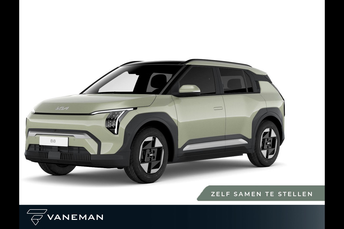 Kia EV3 Plus Advanced 81.4 kWh | Elektrisch glazen schuif-/kanteldak | Zelf samenstellen Kia EV3 Plus Advanced 81.4 kWh | Elektrisch glazen schuif-/kanteldak | Zelf samenstellen