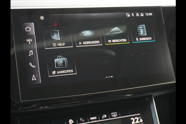 Audi e-tron 55 Quattro 95kWh 408PK Trekhaak Leder/Alcantara-Sportstoel Panoramadak Adap.Cruise Navi Ecc Stoelverwarming Business Edition Plus Luchtvering Memory Lmv Elek.Achterklep Privacy Glas Keyless 1e Eigenaar 1.800KG Trekgewicht Zeer compleet!
