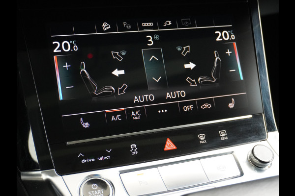 Audi e-tron 55 Quattro 95kWh 408PK Trekhaak Leder/Alcantara-Sportstoel Panoramadak Adap.Cruise Navi Ecc Stoelverwarming Business Edition Plus Luchtvering Memory Lmv Elek.Achterklep Privacy Glas Keyless 1e Eigenaar 1.800KG Trekgewicht Zeer compleet!