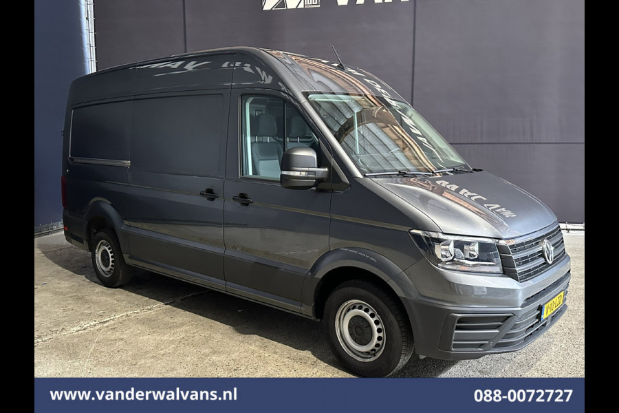 Volkswagen Crafter 2.0 TDI 140pk L3H3 (oude L2H2) Euro6 Airco | Camera | Cruisecontrol | Apple Carplay | bijrijdersbank android auto, chauffeursstoel, 3000kg trekvermogen