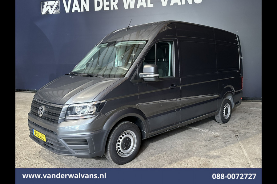 Volkswagen Crafter 2.0 TDI 140pk L3H3 (oude L2H2) Euro6 Airco | Camera | Cruisecontrol | Apple Carplay | bijrijdersbank android auto, chauffeursstoel, 3000kg trekvermogen