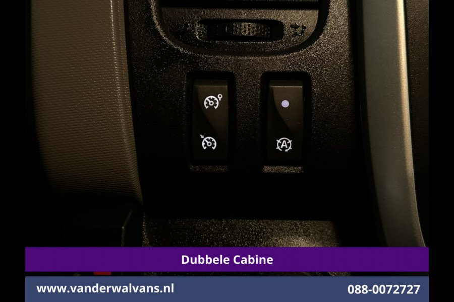 Renault Trafic 1.6 dCi L2H1 Dubbele Cabine Euro6 2x Zijdeur | Airco | 6-zits | Navigatie | Cruisecontrol Trekhaak, Bijrijdersbank, Parkeersensoren