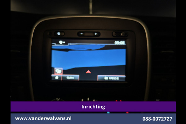 Renault Trafic 1.6 dCi L1H1 Euro6 Airco | Navigatie | Cruisecontrol | Trekhaak Parkeersensoren, Bijrijdersbank