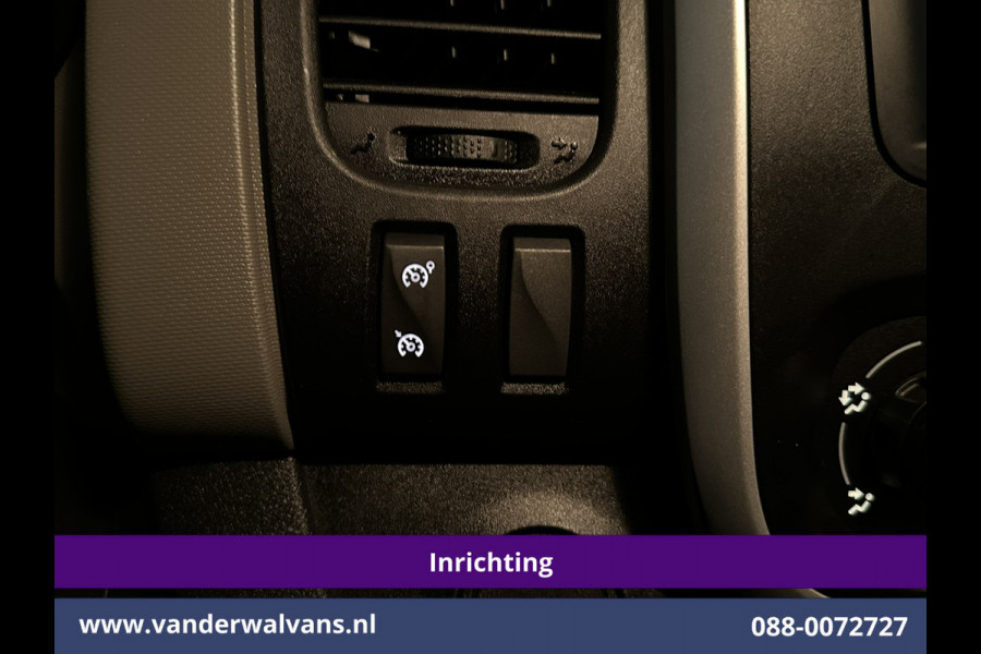 Renault Trafic 1.6 dCi L1H1 Euro6 Airco | Navigatie | Cruisecontrol | Trekhaak Parkeersensoren, Bijrijdersbank
