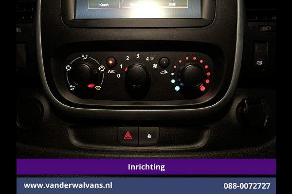 Renault Trafic 1.6 dCi L1H1 Euro6 Airco | Navigatie | Cruisecontrol | Trekhaak Parkeersensoren, Bijrijdersbank