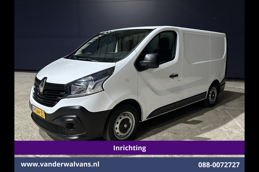 Renault Trafic 1.6 dCi L1H1 Euro6 Airco | Navigatie | Cruisecontrol | Trekhaak Parkeersensoren, Bijrijdersbank