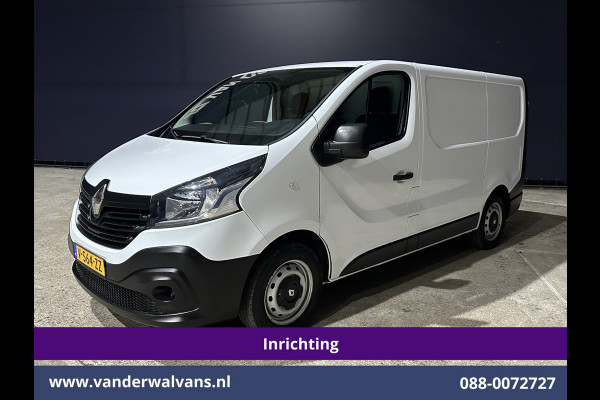 Renault Trafic 1.6 dCi L1H1 Euro6 Airco | Navigatie | Cruisecontrol | Trekhaak Parkeersensoren, Bijrijdersbank