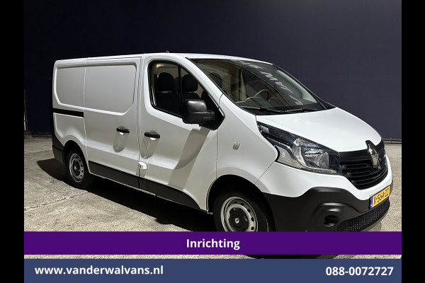 Renault Trafic 1.6 dCi L1H1 Euro6 Airco | Navigatie | Cruisecontrol | Trekhaak Parkeersensoren, Bijrijdersbank