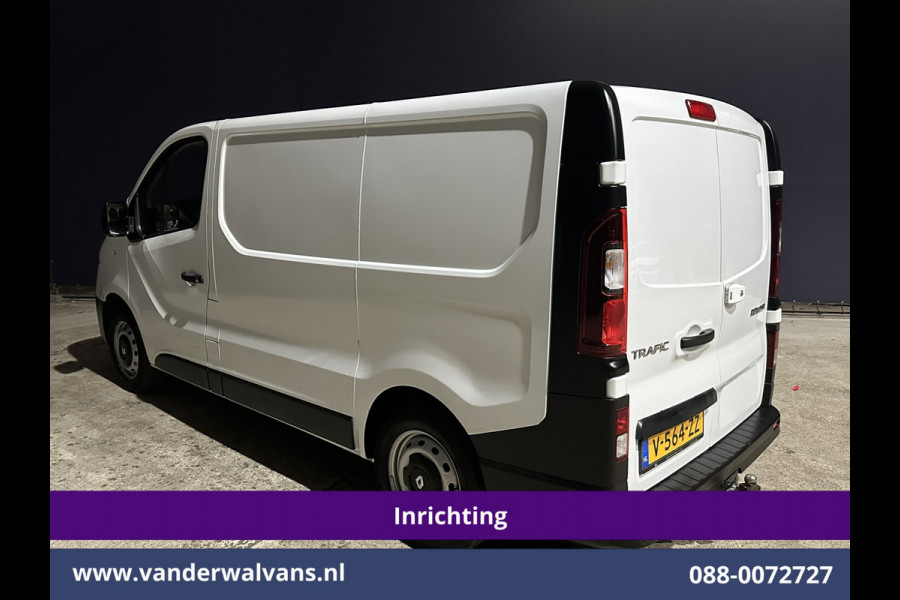 Renault Trafic 1.6 dCi L1H1 Euro6 Airco | Navigatie | Cruisecontrol | Trekhaak Parkeersensoren, Bijrijdersbank