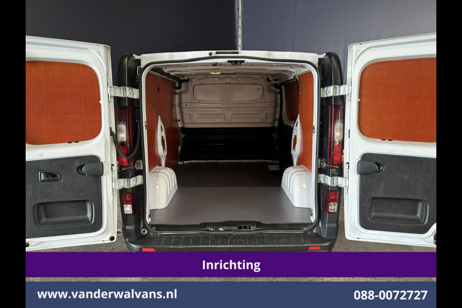 Renault Trafic 1.6 dCi L1H1 Euro6 Airco | Navigatie | Cruisecontrol | Trekhaak Parkeersensoren, Bijrijdersbank