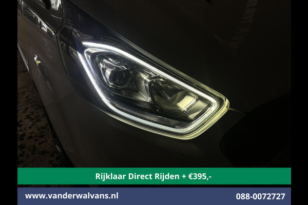 Ford Transit Custom 2.0 TDCI L2H1 Euro6 *Rijklaar Direct Rijden* Airco | Navigatie | Apple Carplay | Cruisecontrol | Stoelverwarming LED, parkeersensoren, android auto, verwarmde voorruit, bijrijdersbank