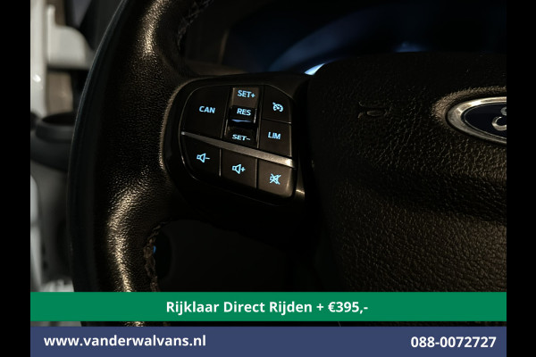 Ford Transit Custom 2.0 TDCI L2H1 Euro6 *Rijklaar Direct Rijden* Airco | Navigatie | Apple Carplay | Cruisecontrol | Stoelverwarming LED, parkeersensoren, android auto, verwarmde voorruit, bijrijdersbank