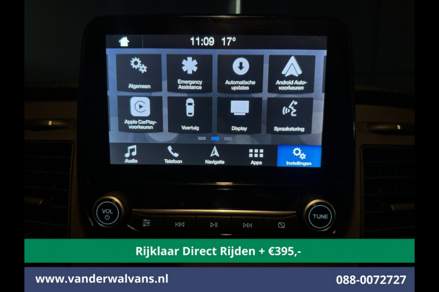 Ford Transit Custom 2.0 TDCI L2H1 Euro6 *Rijklaar Direct Rijden* Airco | Navigatie | Apple Carplay | Cruisecontrol | Stoelverwarming LED, parkeersensoren, android auto, verwarmde voorruit, bijrijdersbank